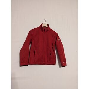 McKinley Dry-Plus child's 12 red zip up jacket stretch (C26)